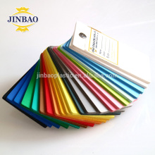 JINBAO 1mm 2mm 5mm cor placa de pvc placa de espuma preta para sinal de publicidade